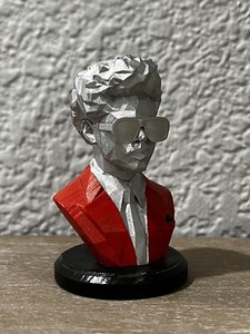 The Weeknd Custom 3D Printed “Over Now” Bust Statue After hours Kissland Starboy