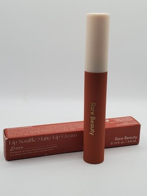 Rare Beauty Lip Souffle Matte Cream Lipstick ~ BRAVE ~ Full Size 0.13 oz ~ NIB