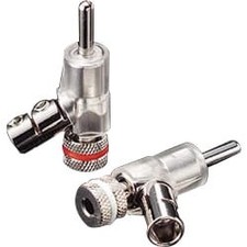 Lot de 4 bouchons banane à verrouillage rhodié FURUTECH FP-202R Japon neufs