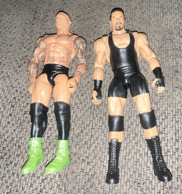 WWE Randy Orton Mixed Lot 2 Wrestling Action Figures, Plastic, No Package