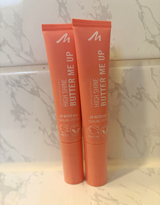 Manhattan High Shine Butter Me Up Lippenbalsam 2x mit Squalan & Peptiden