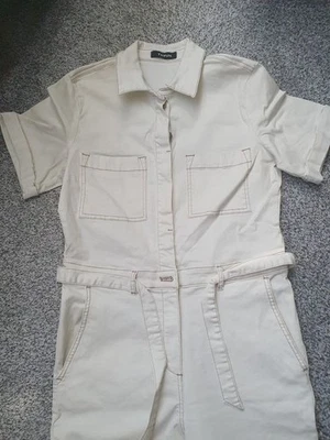 ***Jumpsuits, TAIFUN, Gr. 38, Stretchanteil, creme, NEU*** - Bild 1 von 4