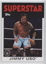 2016 Topps Heritage WWE Superstar Jimmy Uso #18 2f4