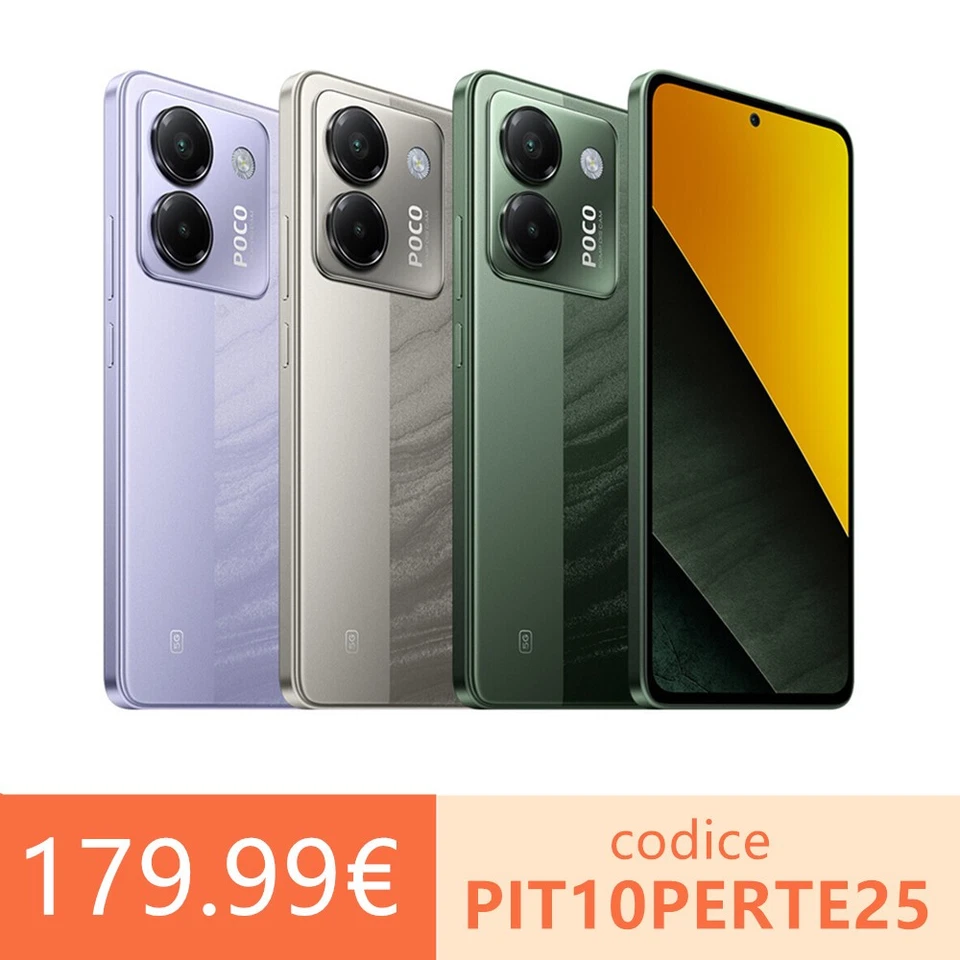 Xiaomi POCO M7 Pro 5G Smartphone 12+512GB 120Hz 6.67' Dimensity7025 Ultra Global