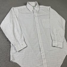 Vintage Brooks Brothers Makers Brookscloth Shirt Mens 16 Made in USA 6 Button