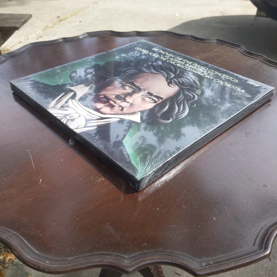 SEALED Ashkenazy/CSO/Beethoven Five Piano Concertos London Box 4 LP Set R215010 - Image 2 of 4