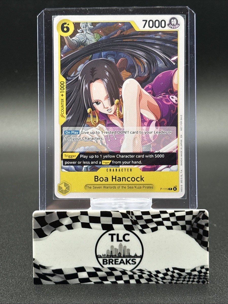 Boa Hancock P-115 - One Piece TCG Promo Card OP15-EB04 Release