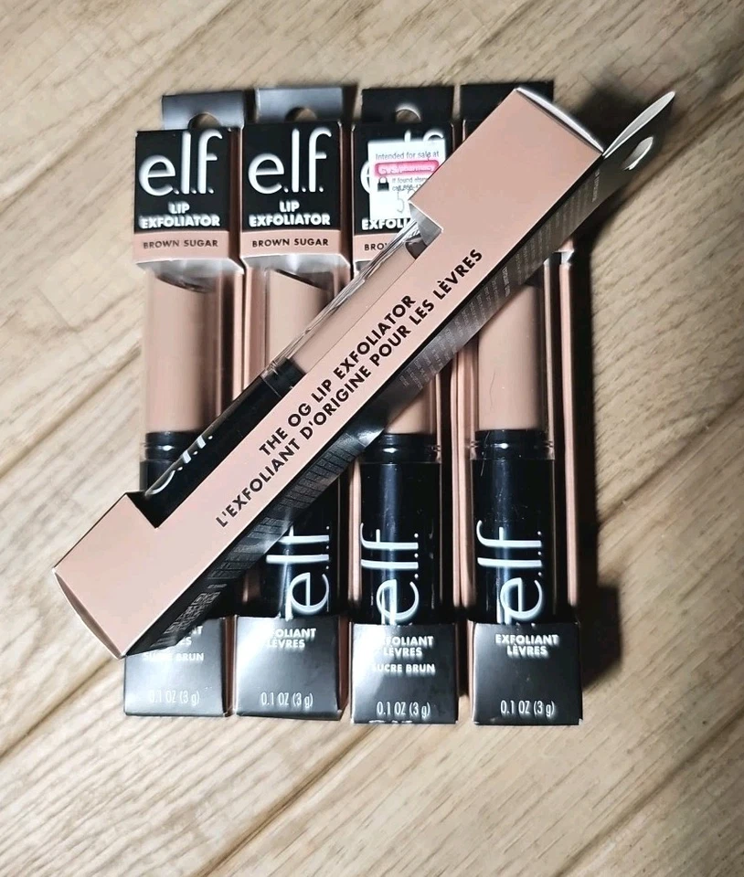 Exfoliante labial suavizante acondicionador azúcar morena 5ct - ELF #83475 NUEVO EN CAJA Foto 2 de 4