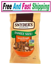 Snyder's of Hanover Pretzels, Sourdough Nibblers, Family Size 16 Oz Bag