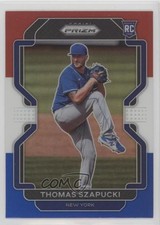 2022 Panini Prizm Tier II Red White & Blue Prizm Thomas Szapucki #122 02l5