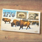2026 American Bison Buffalo USA Forever Stamp First Day Cover / Boston FDC
