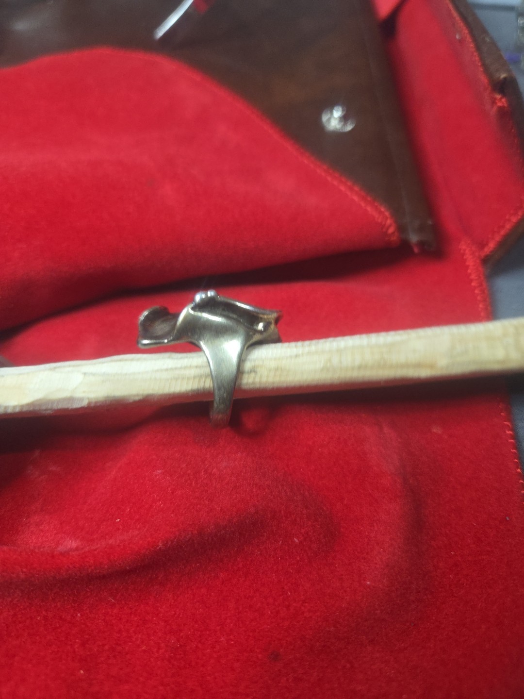 925 Silver Rose Ring - image 2