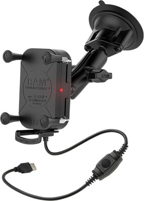 RAM Mount Motorcycle Tough-Charge Waterproof Wireless Charging