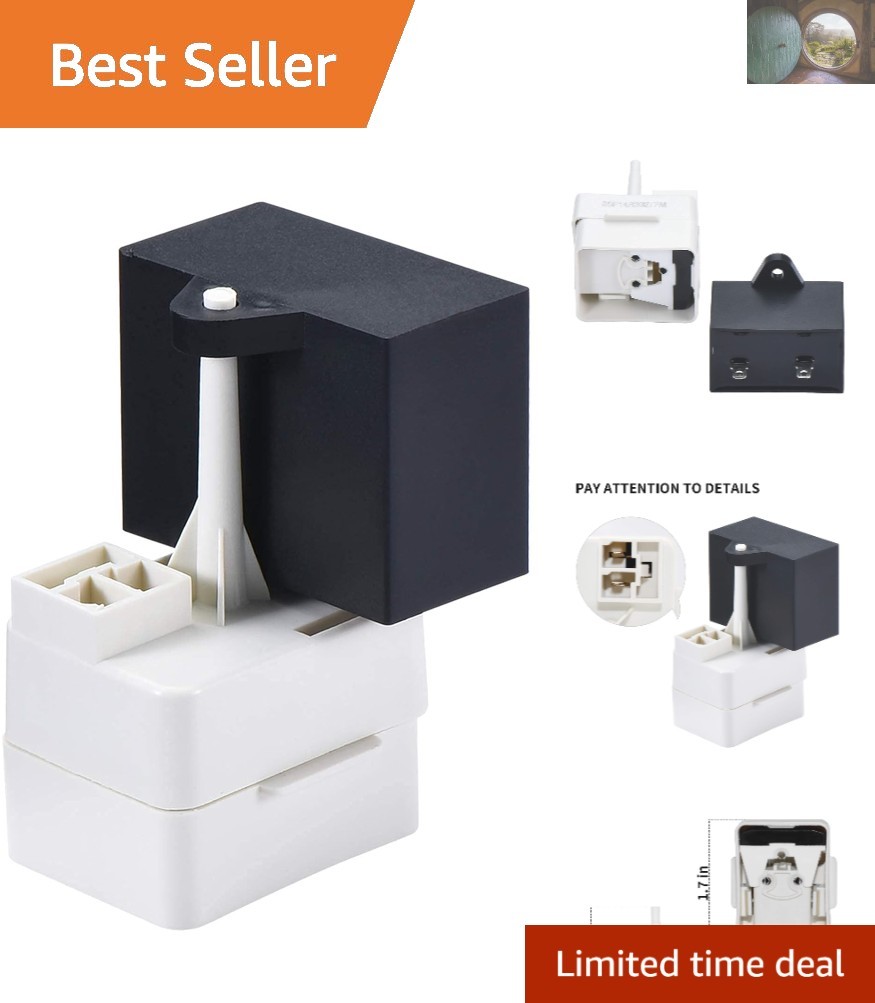 Refrigerator Compressor Start Relay & Capacitor - Fits Whirlpool & Kenmore