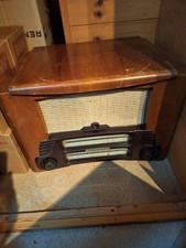 TESLA TABOR 2 512072 Valve Radio Vintage Tube Wireless Antique RadioGram