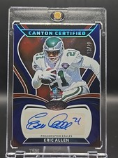 2025 Panini Certified Canton Certified Signatures Eric Allen #CAN-EAL /20 HOF