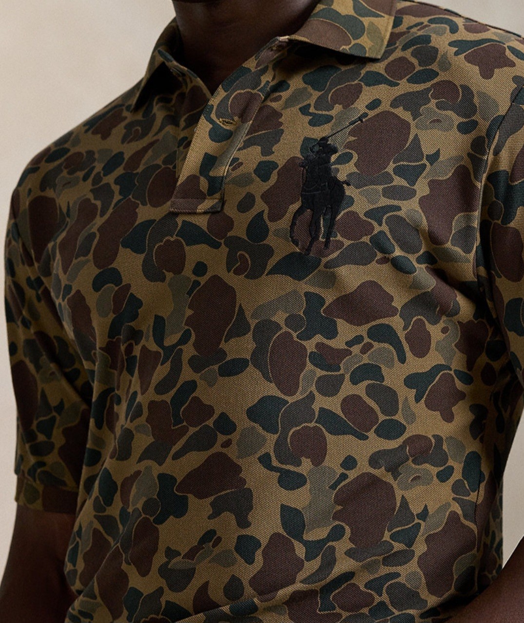 Polo Ralph Lauren Men’s XLT Mesh 100% Cotton Camo Big Black Pony Classic Fit thumbnail 4