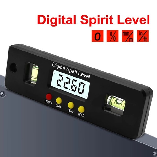 Digitale Wasserwaage Messlineal Mini Wasserdicht 150mm ABS-Kunststoff-Gehäuse - Bild 6 von 12
