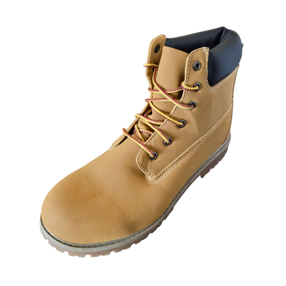 Ozark Trail Wheat/Tan Lace-Up Work Boots with Padded Collar Ozark Trail Men main image 4