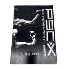 P90X Extreme Home Fitness Guide Book Beachbody Workout Training System Manual
