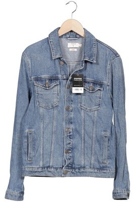 Topman Jacke Herren Anorak Jacket Kurzmantel Gr. M Baumwolle Blau #4x5k5dx