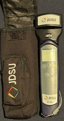 JDSU FI-60 Live Fiber Identifier & Optical Power Meter W/ Case *READ*
