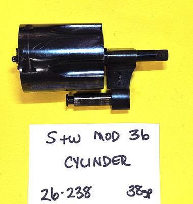 Smith & Wesson J Frame Model 36 & 37  CYLINDER WITH CRANE  .38 Special 26-238