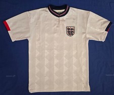 Original England 1987/1989 Home jersey football soccer shirt Score Draw size L