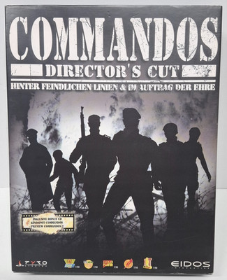 Commandos - Director´s Cut - Hinter feindlichen Linien - PC CD-ROM Big Box (OVP)