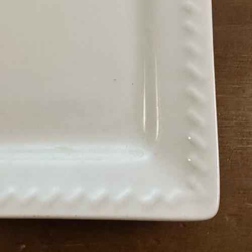 Martha Stewart Everyday weiße Eichel bedeckt Butterdose Schale - Bild 6 von 10