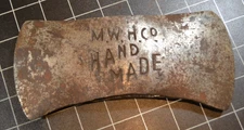 MARSHALL WELLS HARDWARE CO - 3  1/4# HAND MADE - DOUBLE BIT AXE HEAD - VERY GOOD