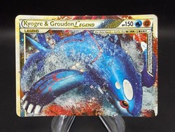 Kyogre & Groudon LEGEND (Top) 87/90 Undaunted Holo Rare