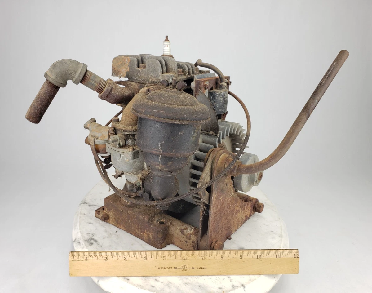 Vintage Briggs Stratton Engine In Industrial Stationary Engines
