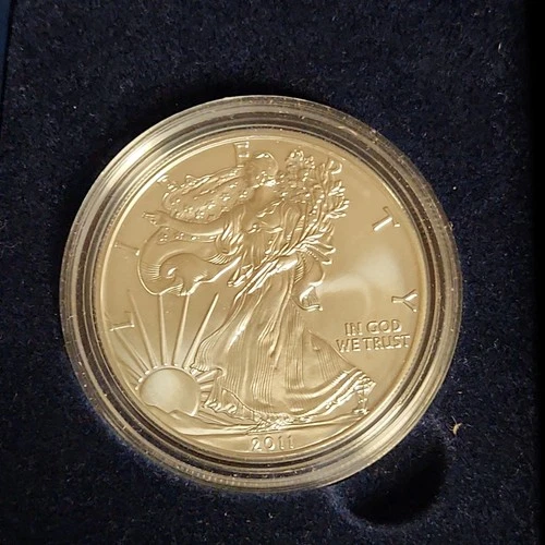 2011 American Eagle - 1oz. Uncirculated Silver Coin - with box.