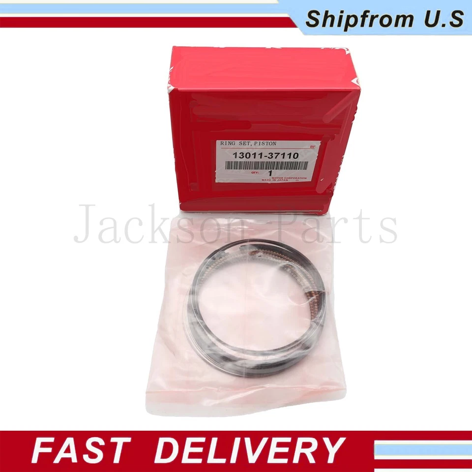 OEM Piston Rings SET For 2010-2015 Toyota Prius Auris Lexus CT200h 13011-37110 Foto 4 de 4