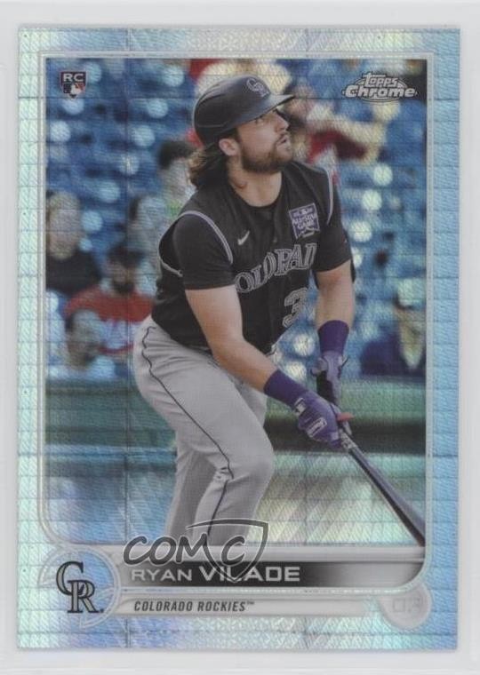 2022 Topps Chrome Prism Refractor Ryan Vilade #85 Rookie RC uk2