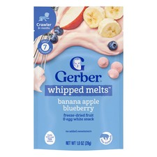 Natural for Baby, Whipped Melts, 8 Months, Banana, Apple, Blueberry, 1 oz 28
