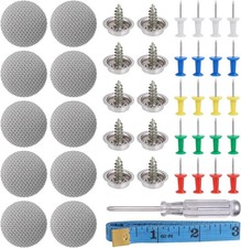 Zocipro Car Headliner Repair Kit, 65Pcs Headliner Repair Button Car Roof Snap