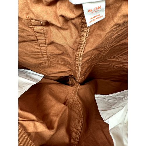 Cat & Jack Boys Shorts Size XL (16) Deep Clay Orange with Pockets NWT - Picture 11 of 13