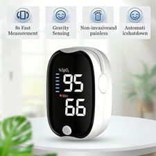 Finger Pulse Oximeter SpO2 Heart Rate OLED Medical Finger Tip Oximeter