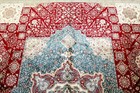 8X10 BREATHTAKING 1200+KPSI HIGH QLTY POWER LOOMED ALL SILK TABRIZZ TURKISH RUG — photo 5