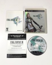 Final Fantasy XIII (Sony PlayStation 3, 2010) PS3 Complete CIB Reg Card Mint