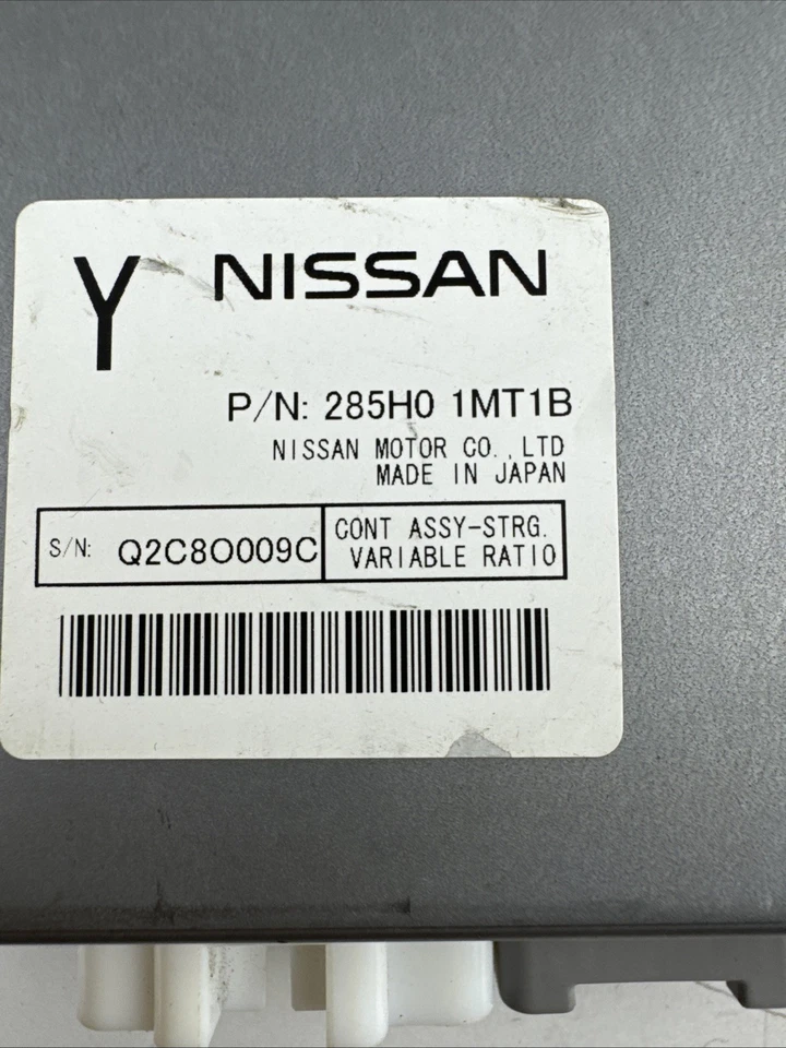 Módulo de control de relación variable de dirección Infiniti M37 11-13 con activo 285h0-1mt1b Foto 3 de 4