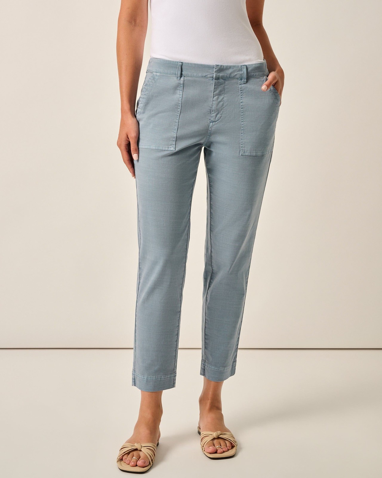 Johnnie-O Cloudburst Cotton Blend Cargo Pants Size 8