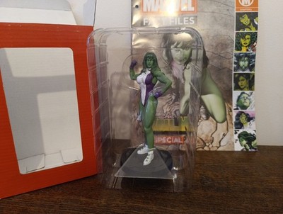 FIGUR SHE-HULK SPECIAL MARVEL FACT FILES + HEFT EAGLEMOSS SAMMLUNG SEHR GUTER ZUSTAND
