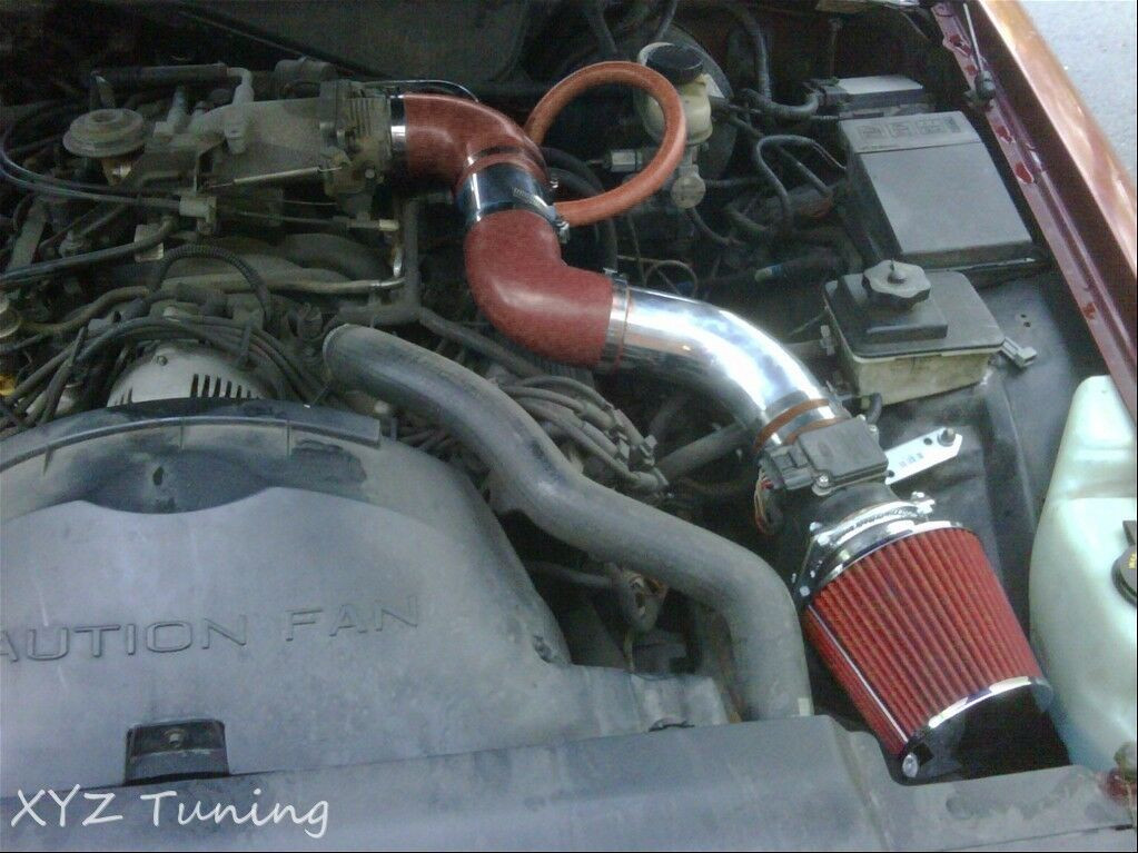 RED Ram Air Intake For 96-02 Crown Victoria Town Car Grand Marquis 4.6L V8