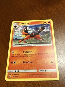 Pokemon Torracat Card
