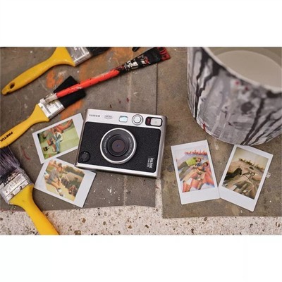 Fujifilm - instax mini Evo Instant Film Camera Black