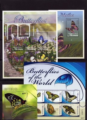 Butterflies, Insects, Flowers, Mushrooms, Micronesia Collection