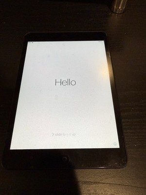 Apple iPad mini A1432 Tablet Black 7.9'' Wi-Fi iOS Touch Screen
